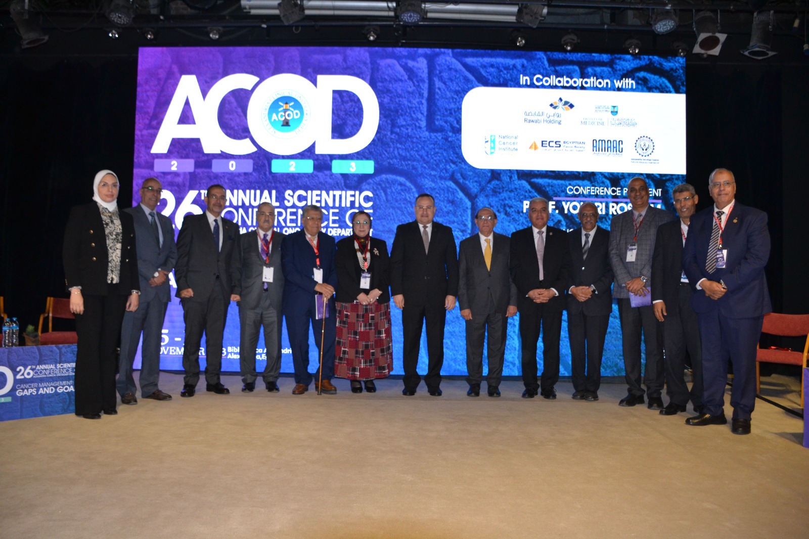 إفتتاح فعاليات المؤتمر السنوي الدولي ال 26 لعلاج الأورام والطب النووي ACOD 2023